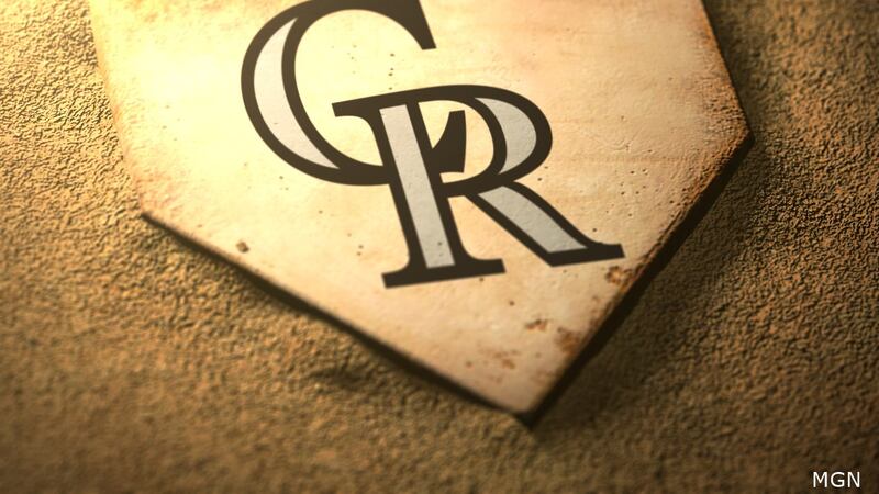 The Colorado Rockies logo.