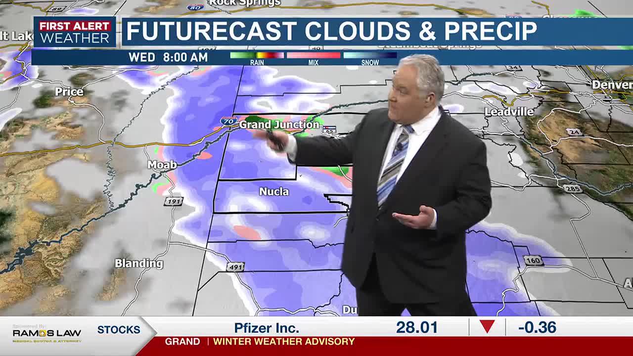 Rain and snow increase overnight, fall during the Wednesday morning drive - Vimarsana News