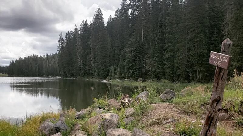 Alexander Lake, located on the Grand Mesa in Western Colorado.