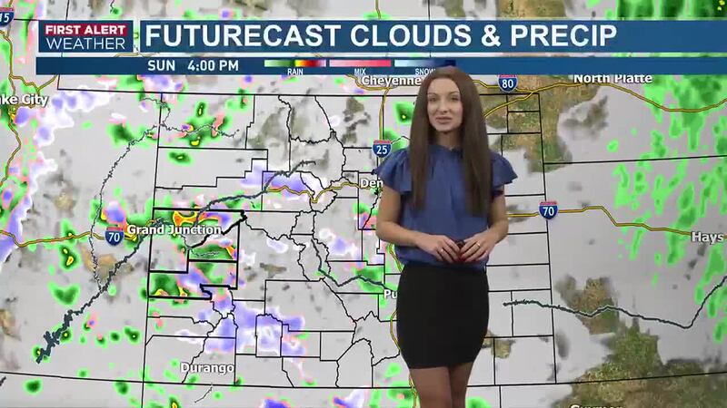 The sun will return on Monday morning and bring blue skies through Wednesday.