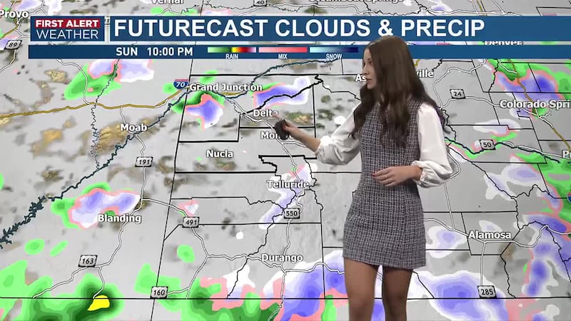 A new storm system will enter the Grand Valley early Sunday morning, bringing more rain and...