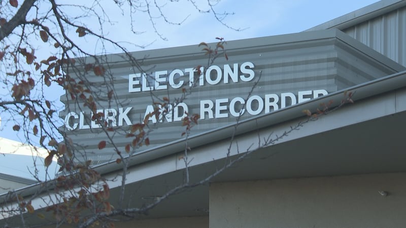 The Mesa County Clerk and Recorder's Office located in Grand Junction, Colorado.