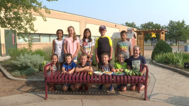 Orchard Avenue Elementary School holds The Garden Club