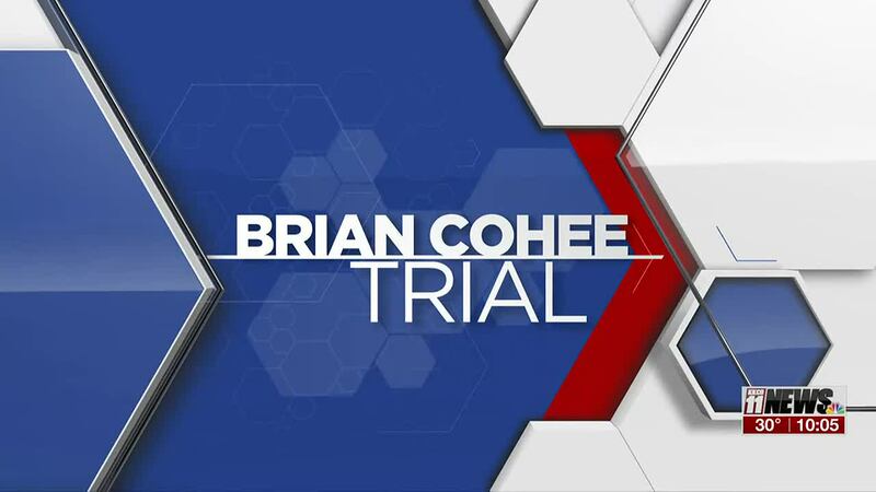 A WEEK AND A HALF INTO THE BRIAN COHEE TRIAL AND MORE TOOK TO THE STAND TO TESTIFY TODAY...