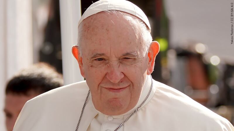 FILE - Pope Francis could be released from the hospital in the coming days, the Vatican and...